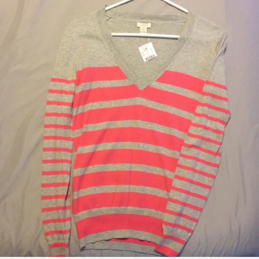 NWT J. CREW 100% COTTON featherweight sweater *XS